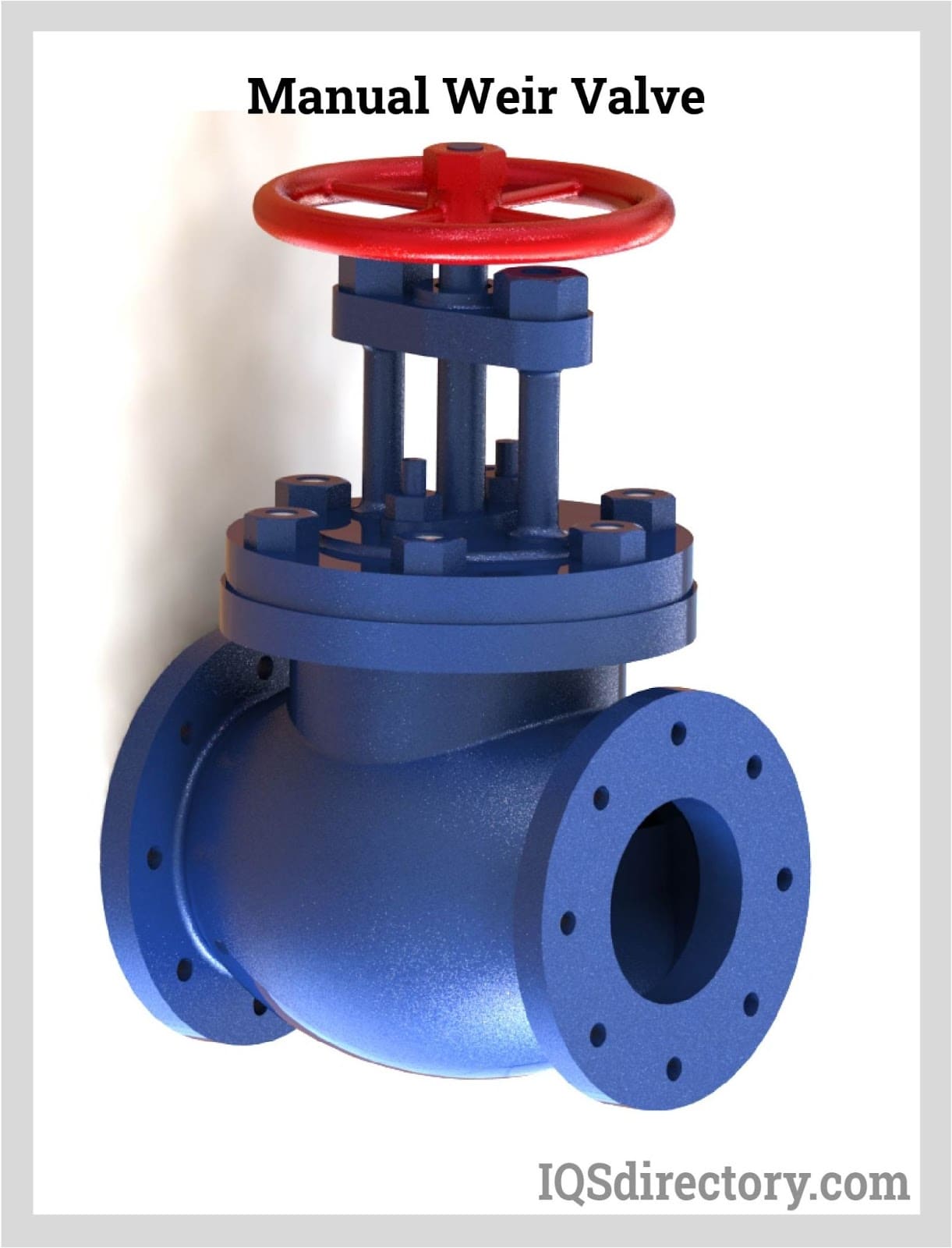 manual weir valve